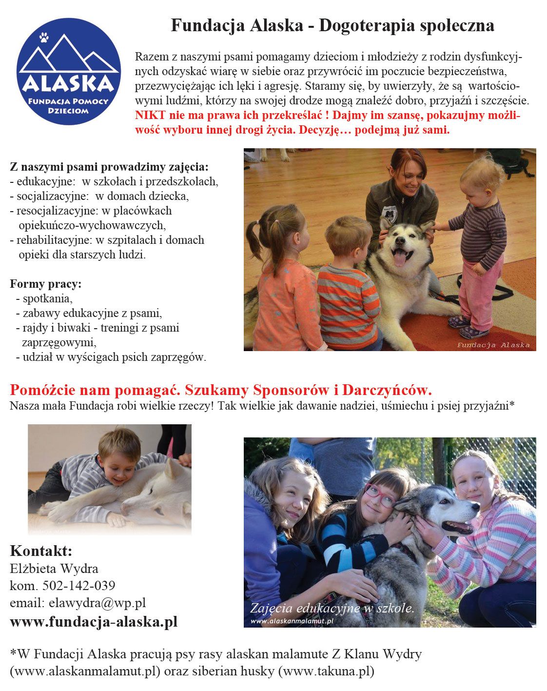 Reklama-Ela-Wydra-Fundacja-Alaska-ok